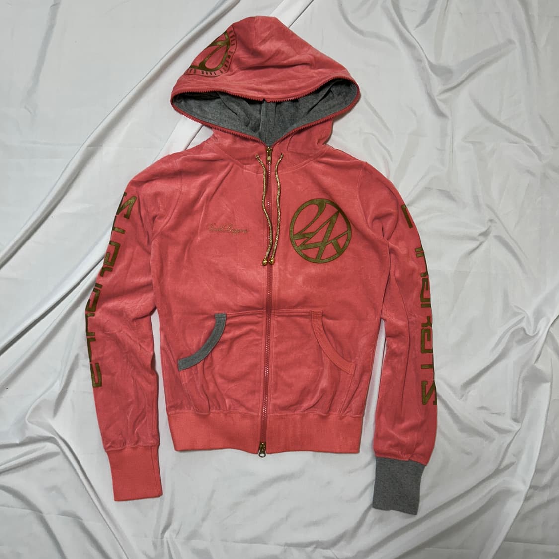 빈티지 Y2K 투웨이 후드 집업 상품이미지8