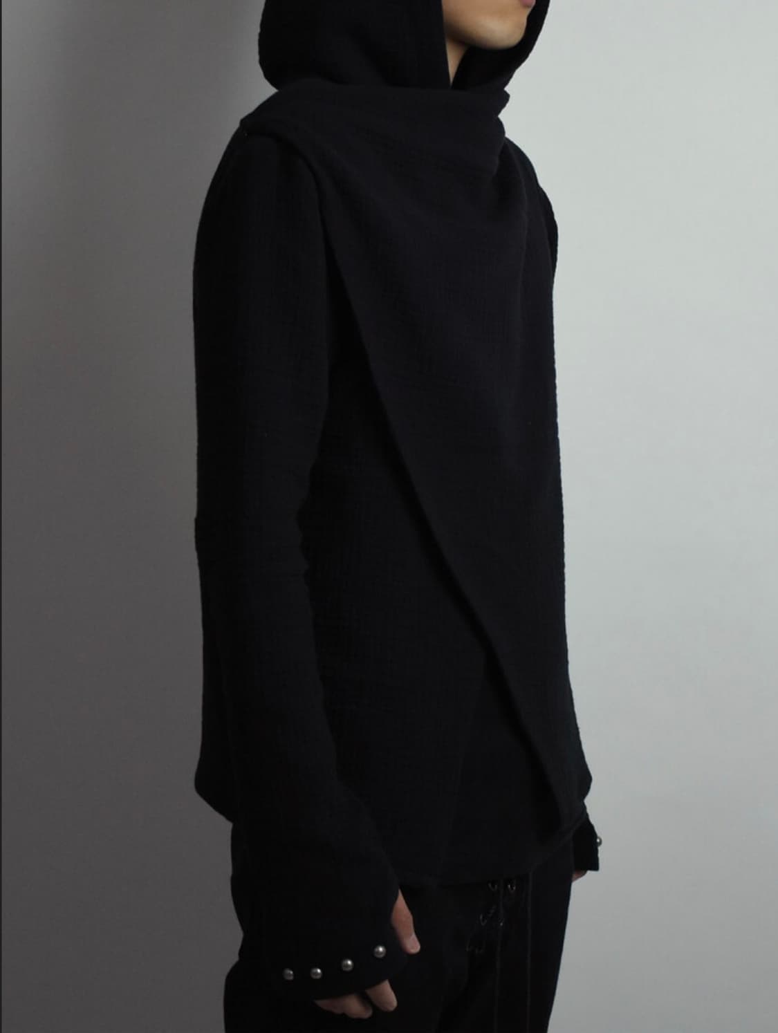 Das schloss drape hood jacket 상품이미지4