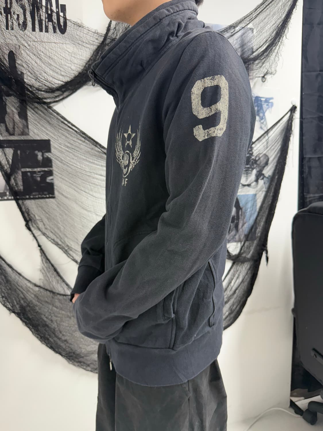 00s mood patch two way zip up 상품이미지7