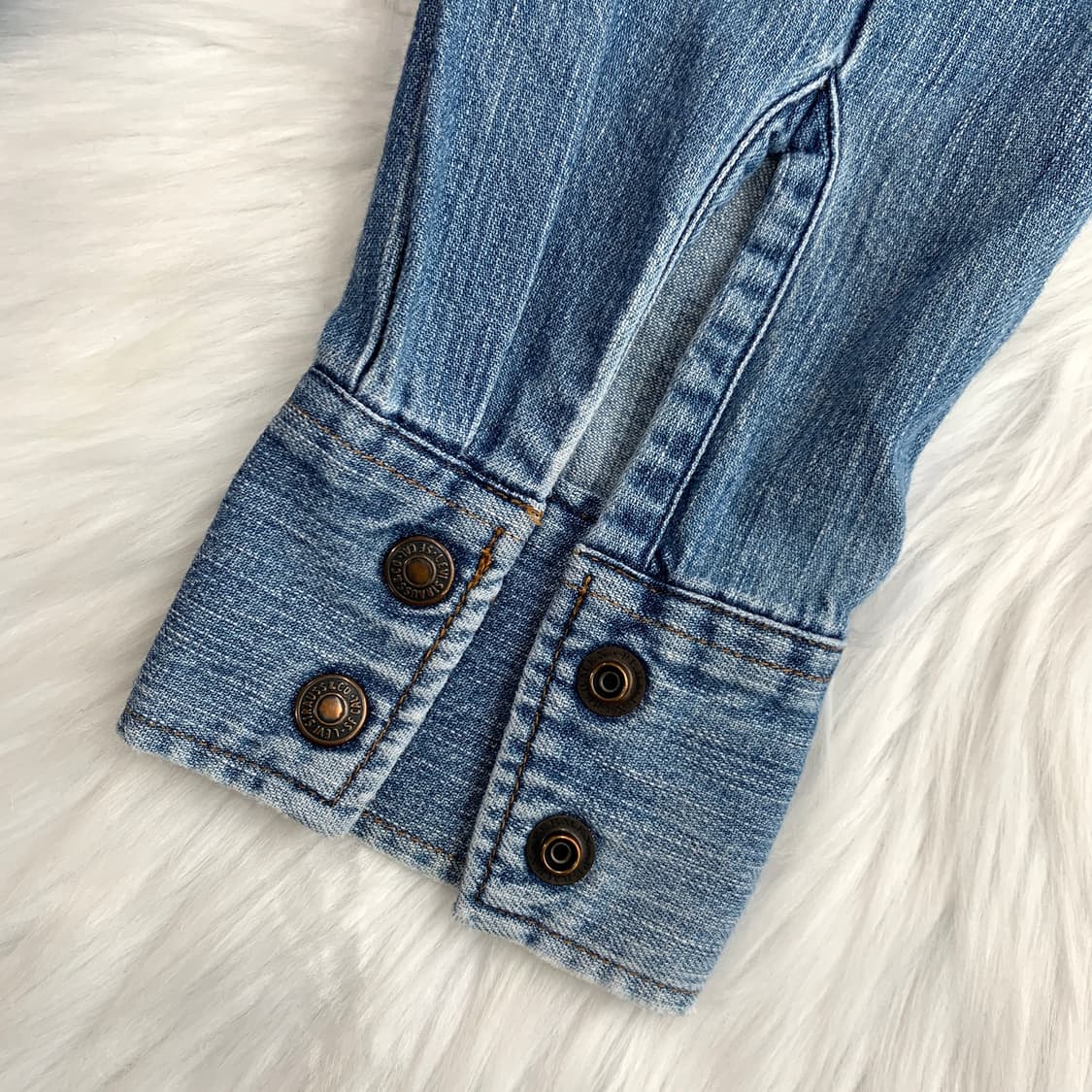 리바이스 Levi's 웨스턴 데님 셔츠 1641 상품이미지8