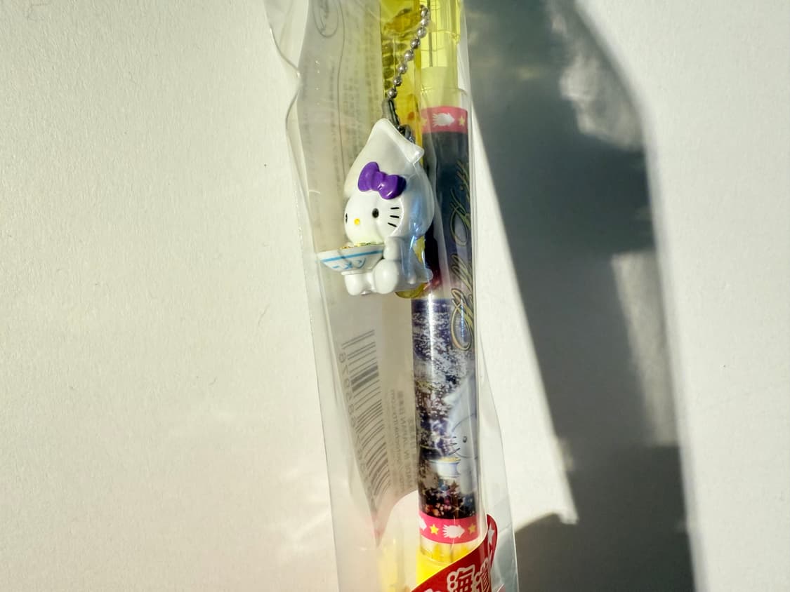 지역한정 고전키티 오징어 라멘 스트랩 샤프 상품이미지1