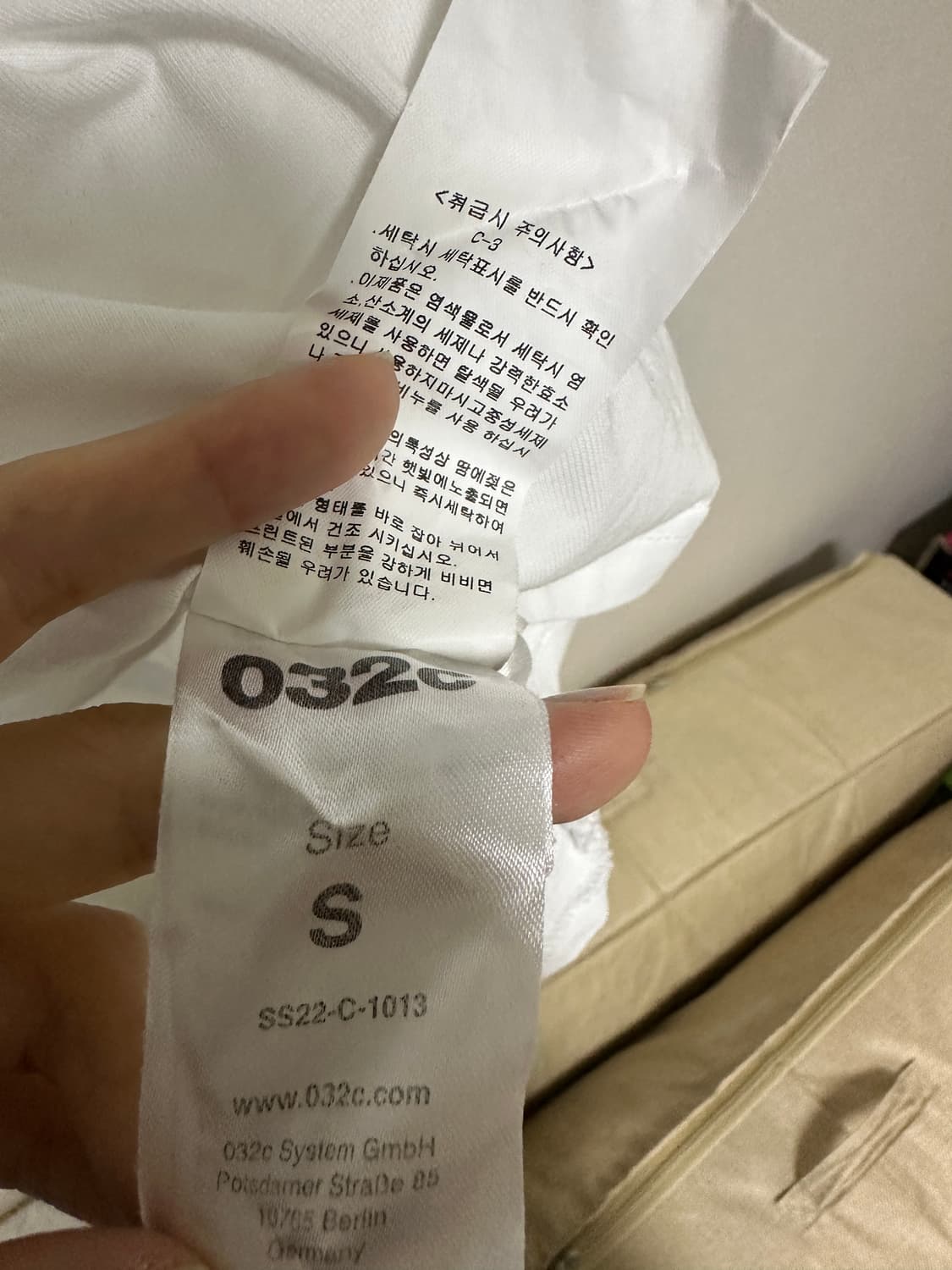 032c 반팔 티셔츠 상품이미지5