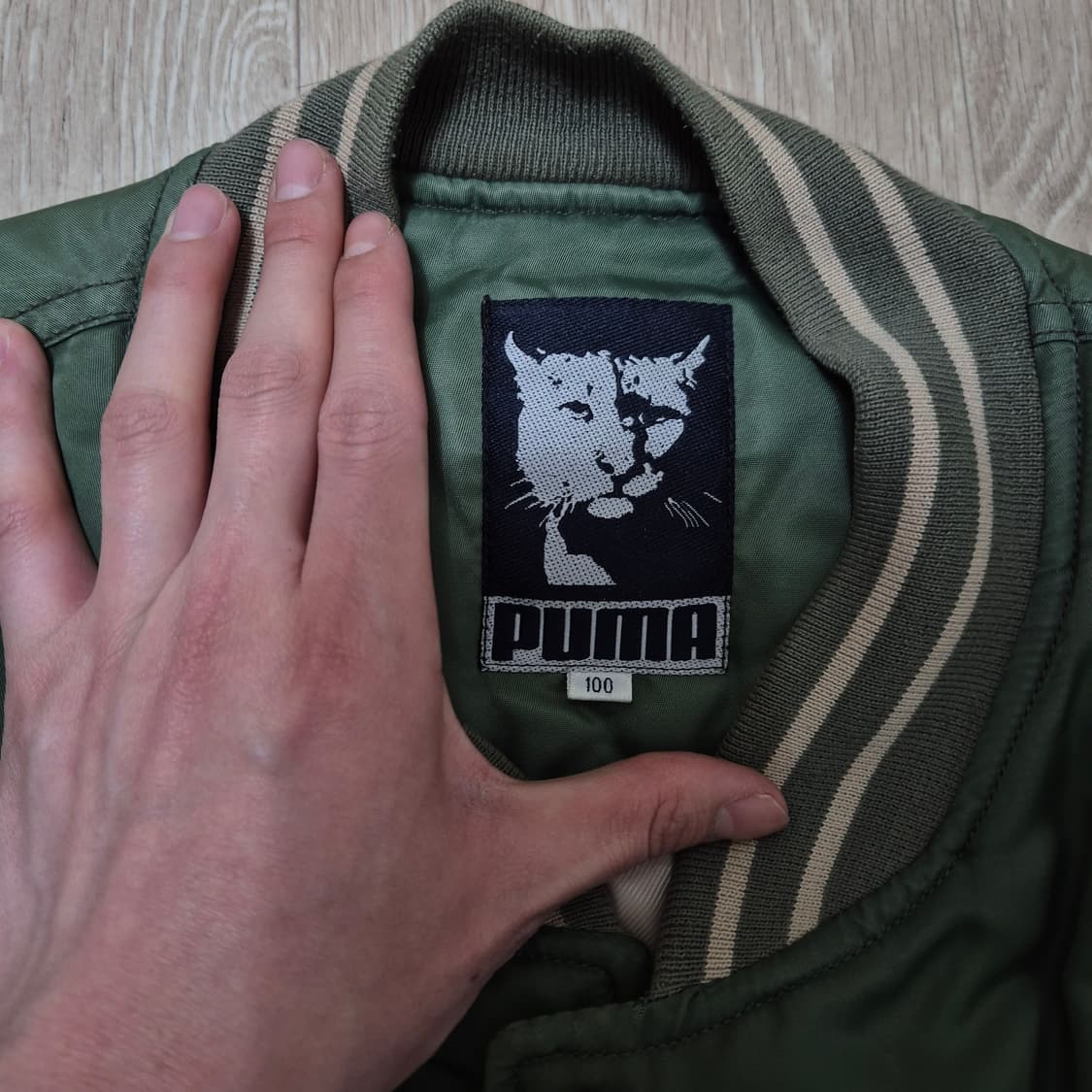 푸마 KEVLAR 올드스쿨 MA-1 항공점퍼 붐버자켓 L(100) 상품이미지8