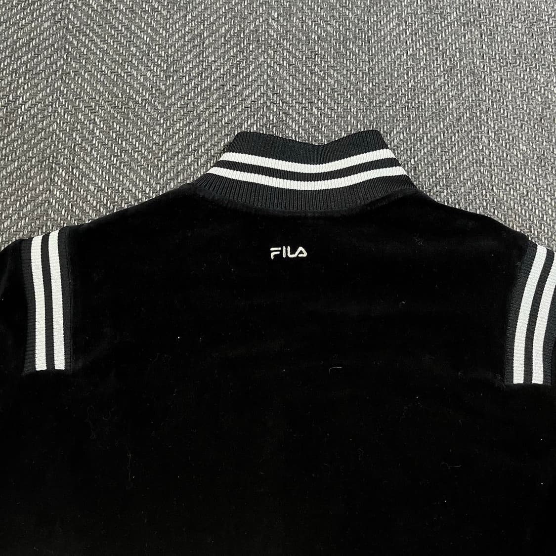 [95] FILA 휠라 벨벳 져지 Y2K 상품이미지4