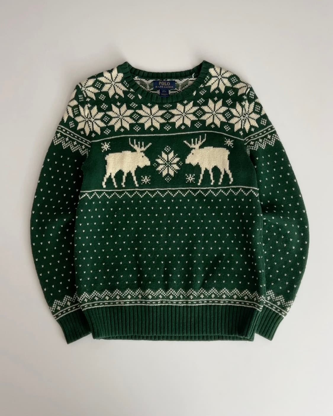 폴로 랄프로렌 보이즈 노르딕 패턴 니트 L (14-16) 상품이미지1