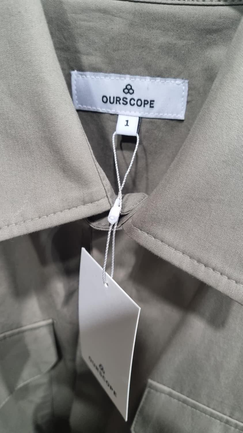 아워스코프 남성 봄셔츠 1사이즈(체감 100~105) 새상품 상품이미지2