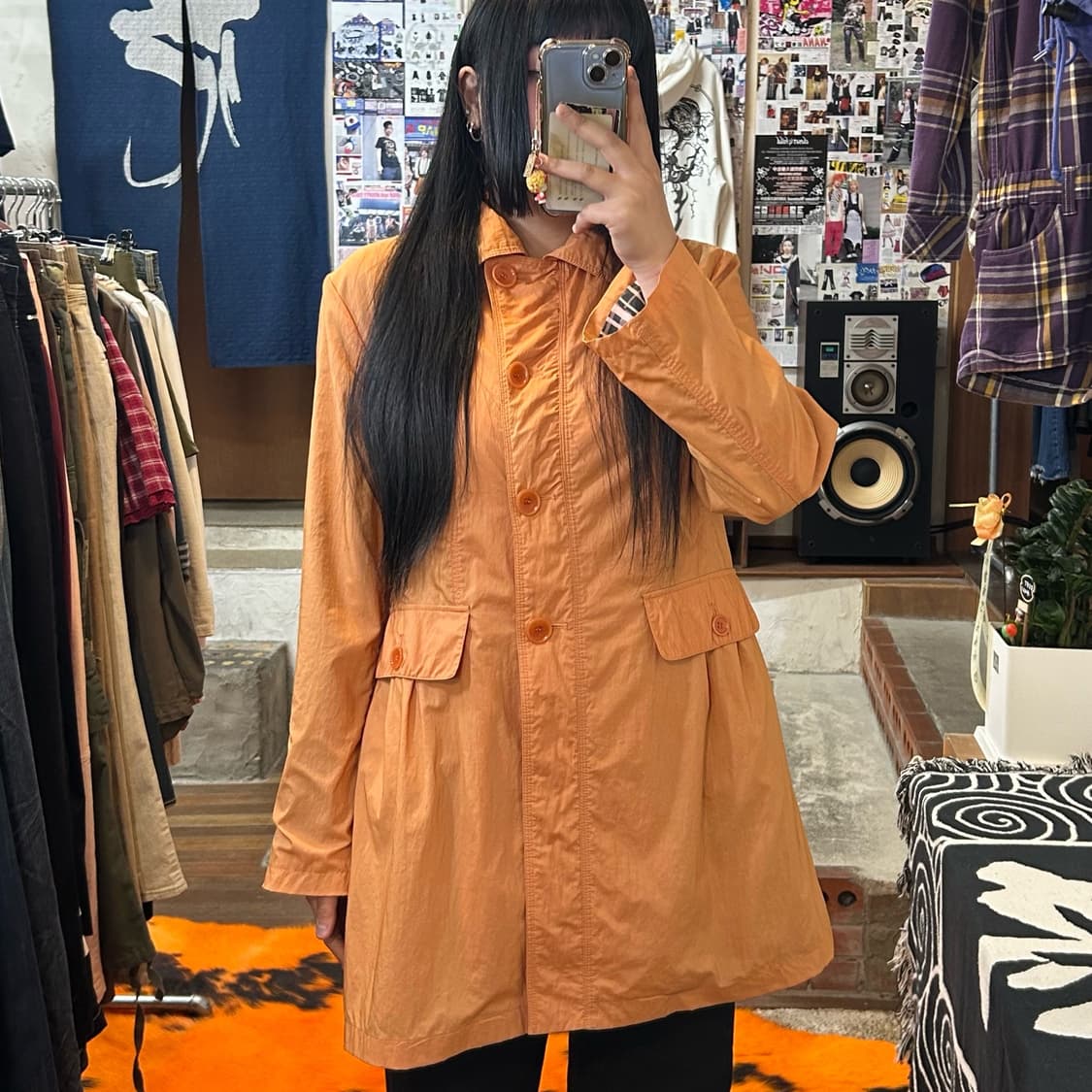 JPN 마사키 마츠시마 미디 코트 자켓 상품이미지1