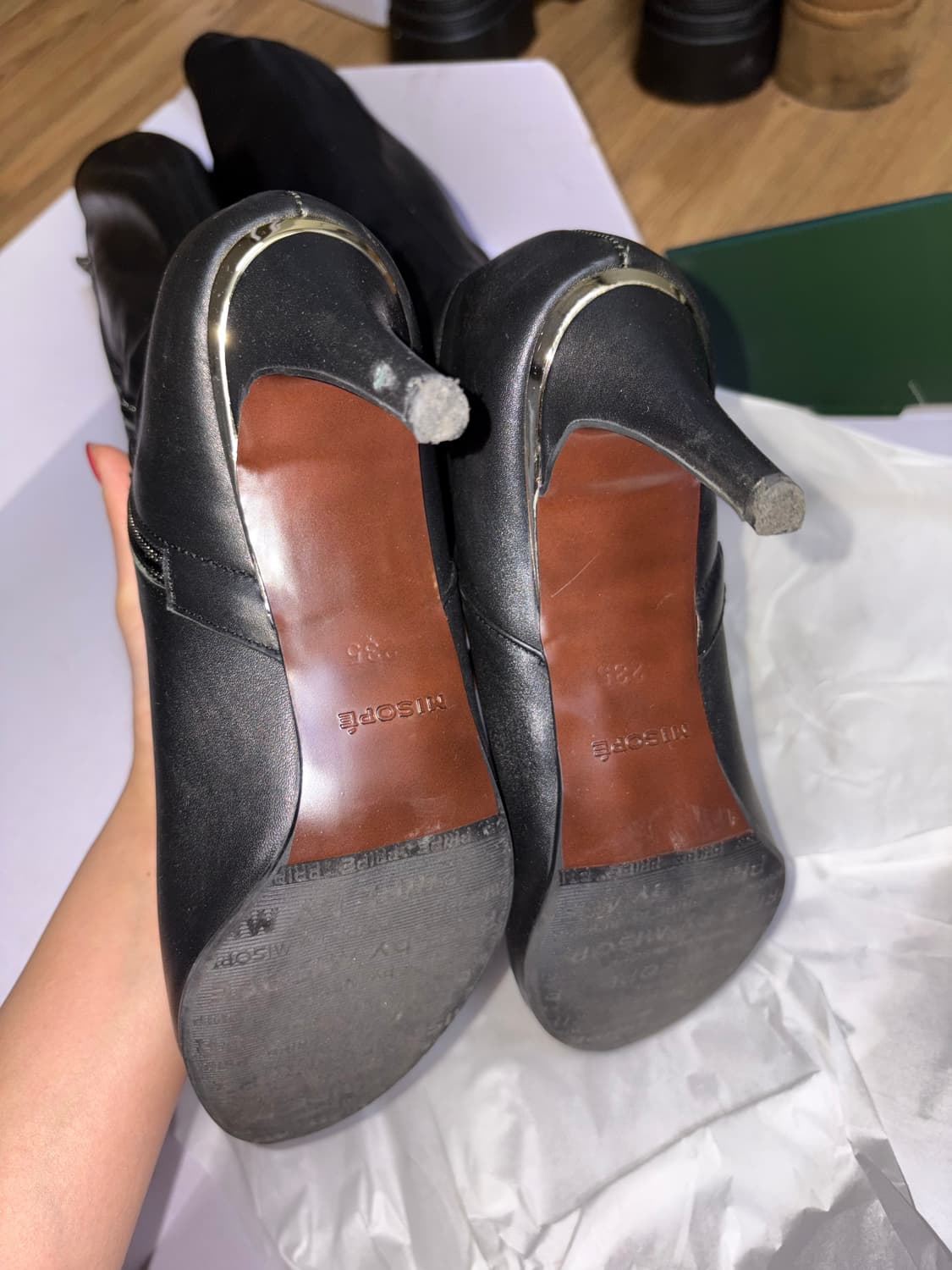 미소페 스판 롱 부츠 ( 정가 27 상품이미지5