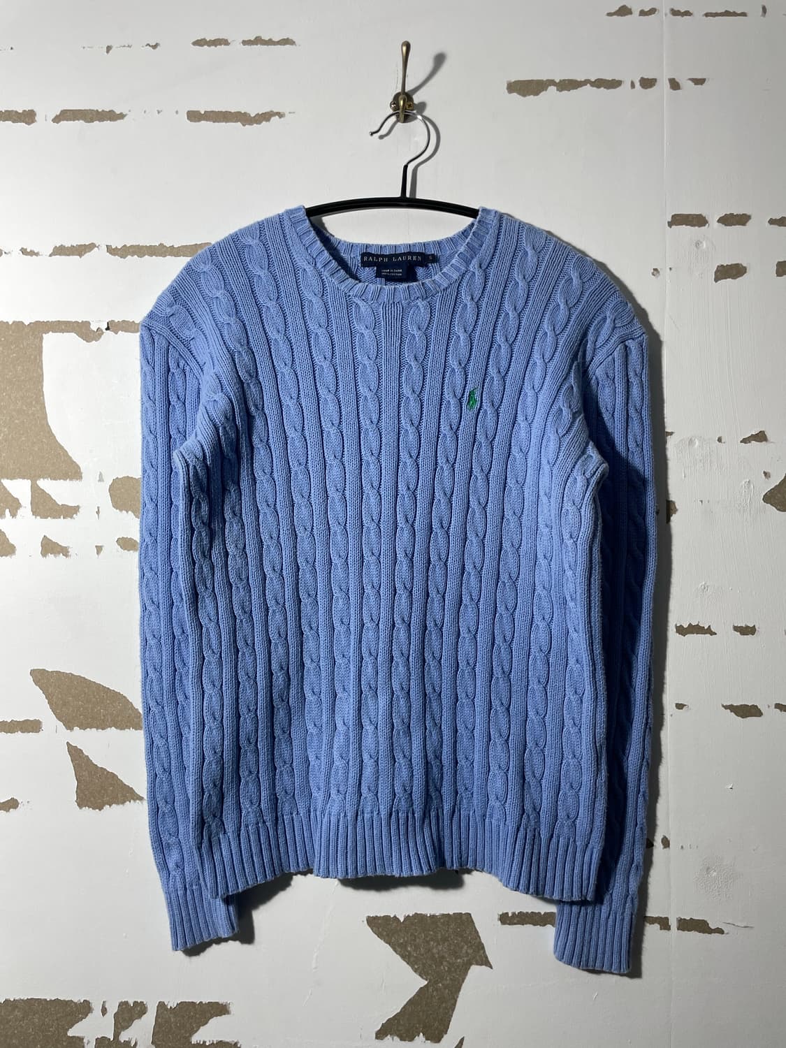 폴로랄프로렌 슬림핏 케이블 니트 상품이미지1