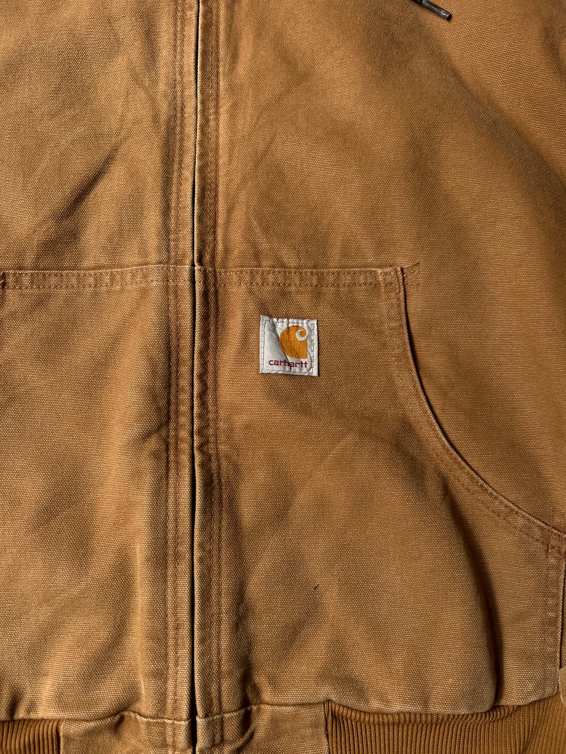 [S]칼하트 USA 우먼스 브라운 액티브 워크자켓 상품이미지3