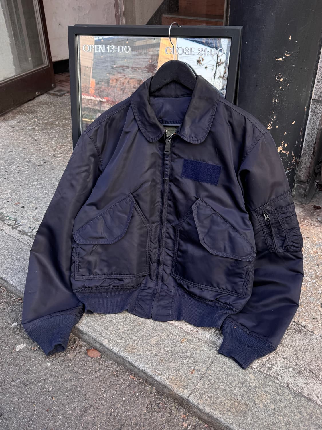 90s 알파인더스트리 CWU-45P 플라이트 봄버 자켓  상품이미지1