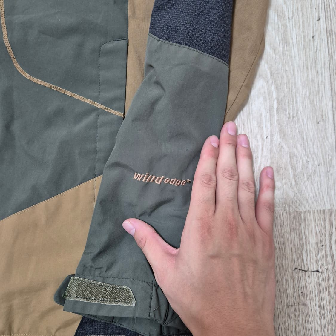 밀레 남성 아웃도어 기능성 바람막이 자켓 상품이미지5