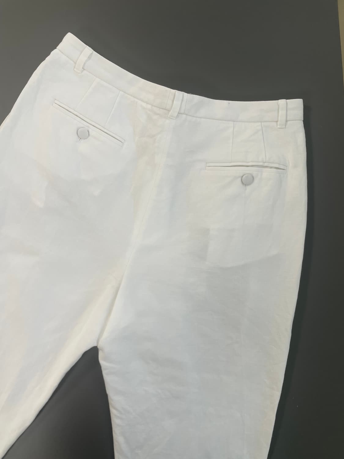 [29] 돌체앤가바나 코튼 플리츠 린넨 팬츠 상품이미지6