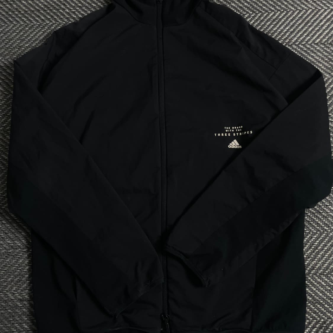 아디다스 블랙 박시핏 우븐 트랙 바람막이 자켓o 3507 상품이미지4