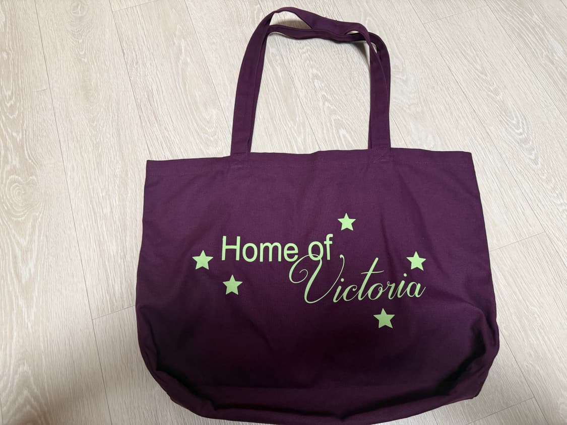 홈바디띵즈 홈오브빅토리아 에코백 미드나잇 퍼플 상품이미지4