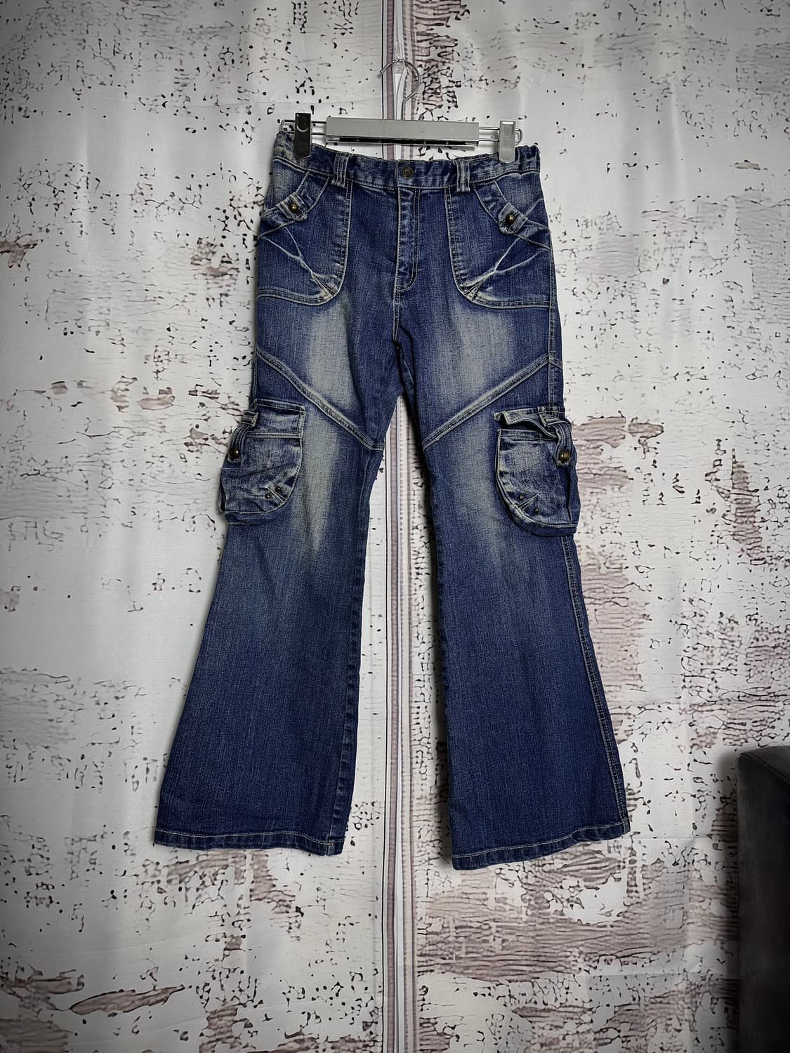 Y2K Bootcut Cargo Pants 상품이미지1