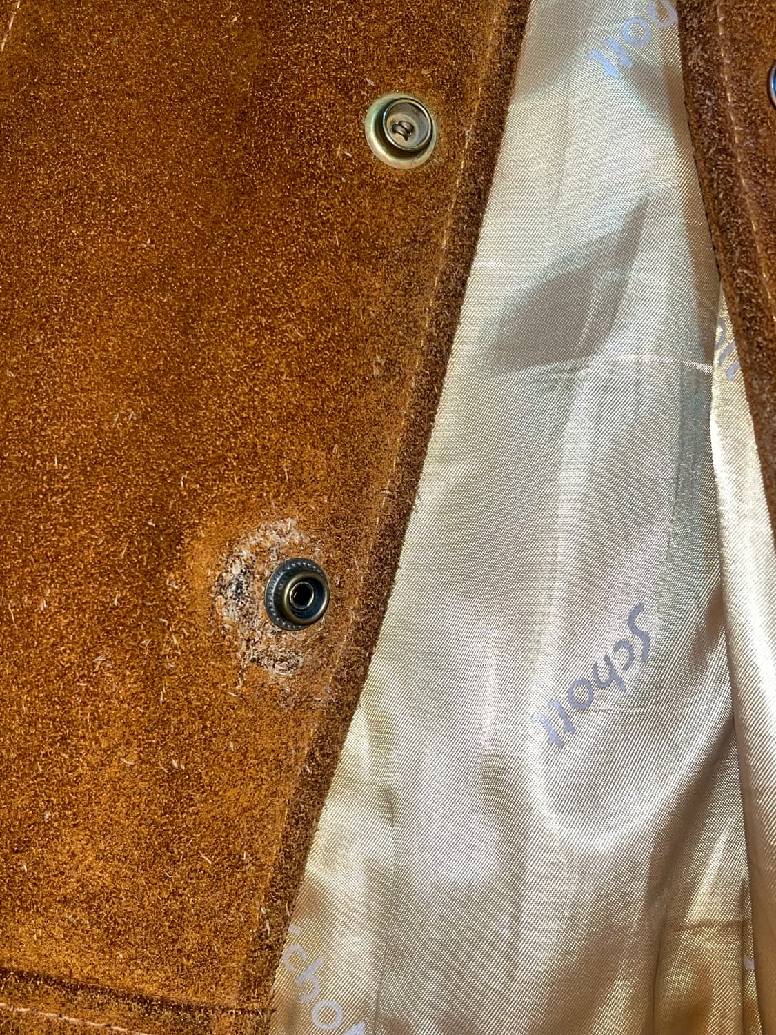 [36] 쇼트 스웨이드 트러커 Schott 상품이미지7