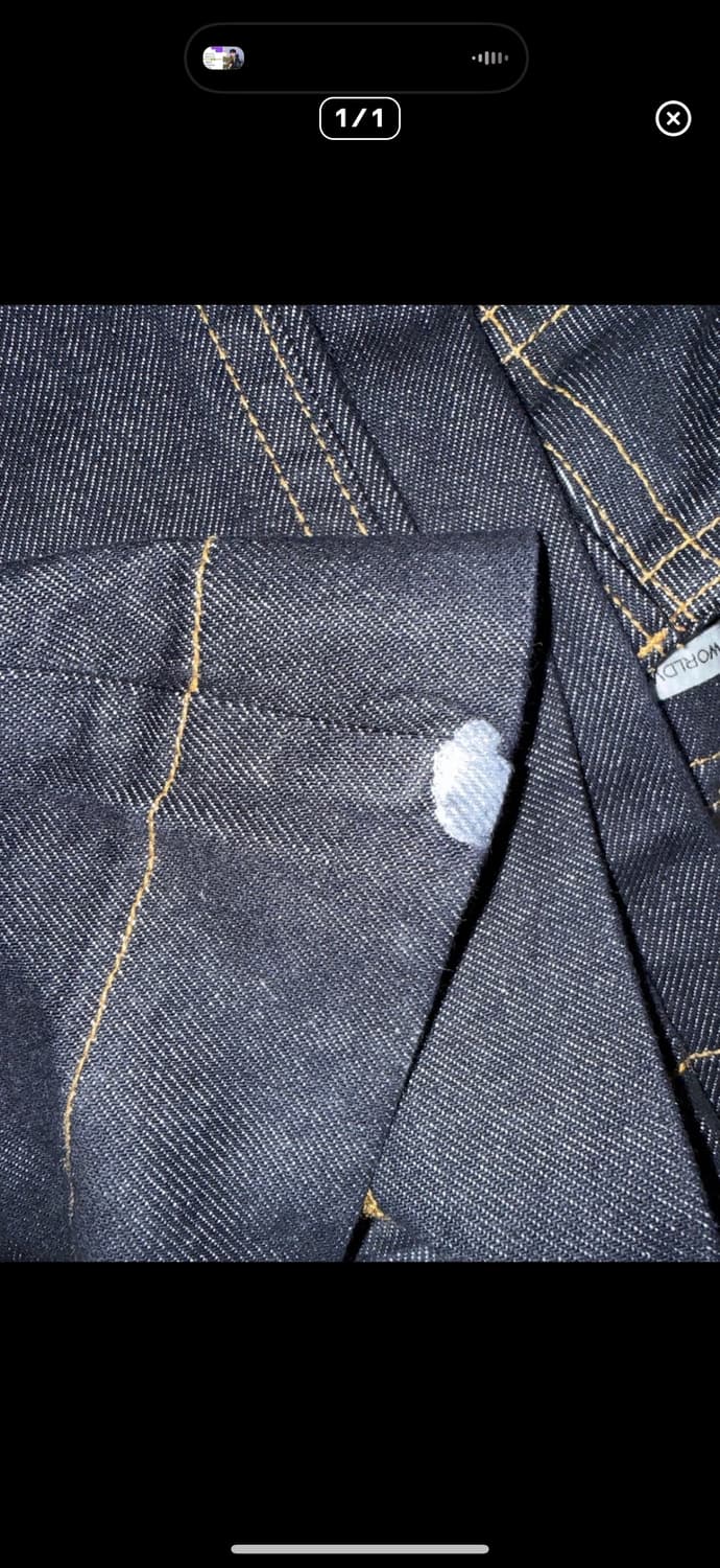 스컬프터 데님팬츠 인디고 상품이미지2