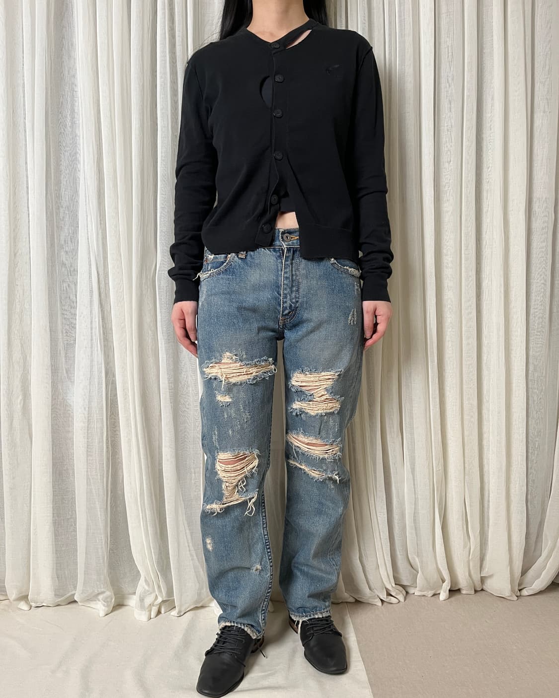 비비안웨스트우드 컷아웃 가디건 vivienne westwood 상품이미지2