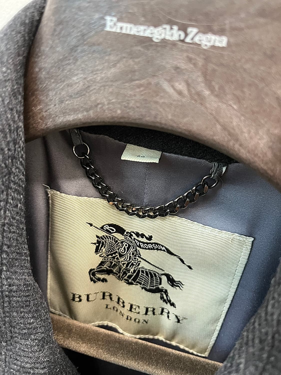 100) 버버리 울 더블코트  상품이미지7