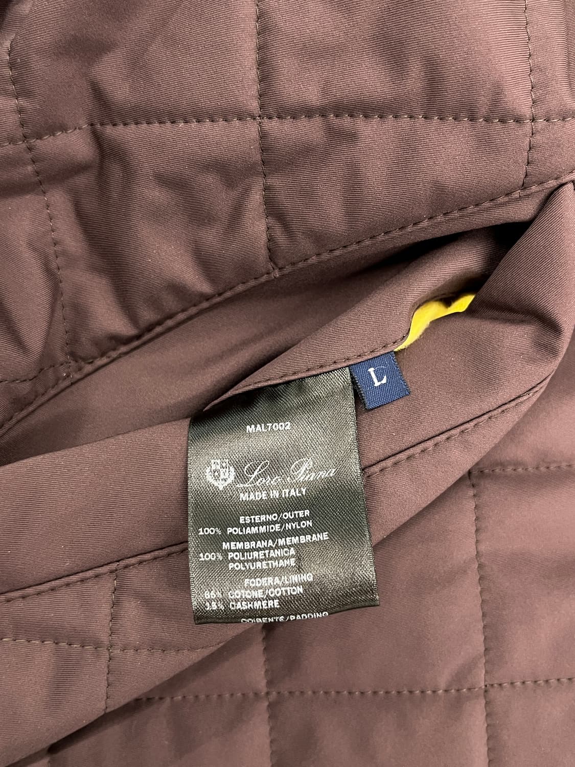 로로피아나 퀼팅 패딩조끼 L(100-105) (새상품) 상품이미지6