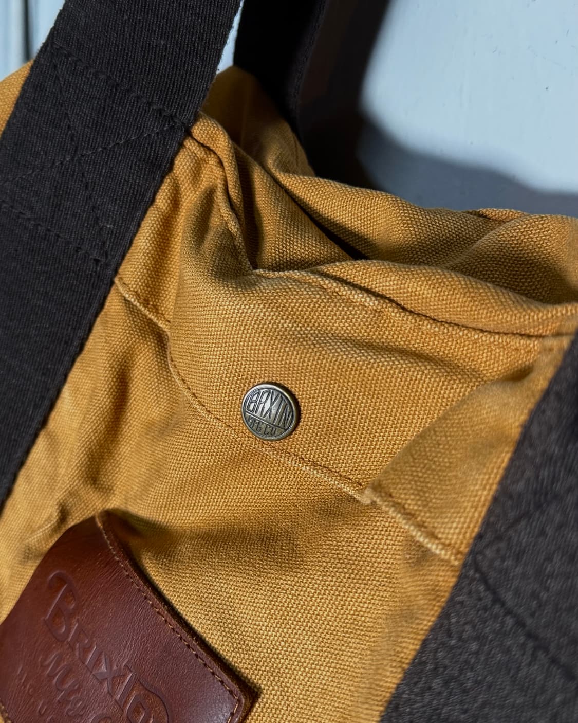 브릭스톤 빔즈別注 Bix by 캔버스 더플백  상품이미지4