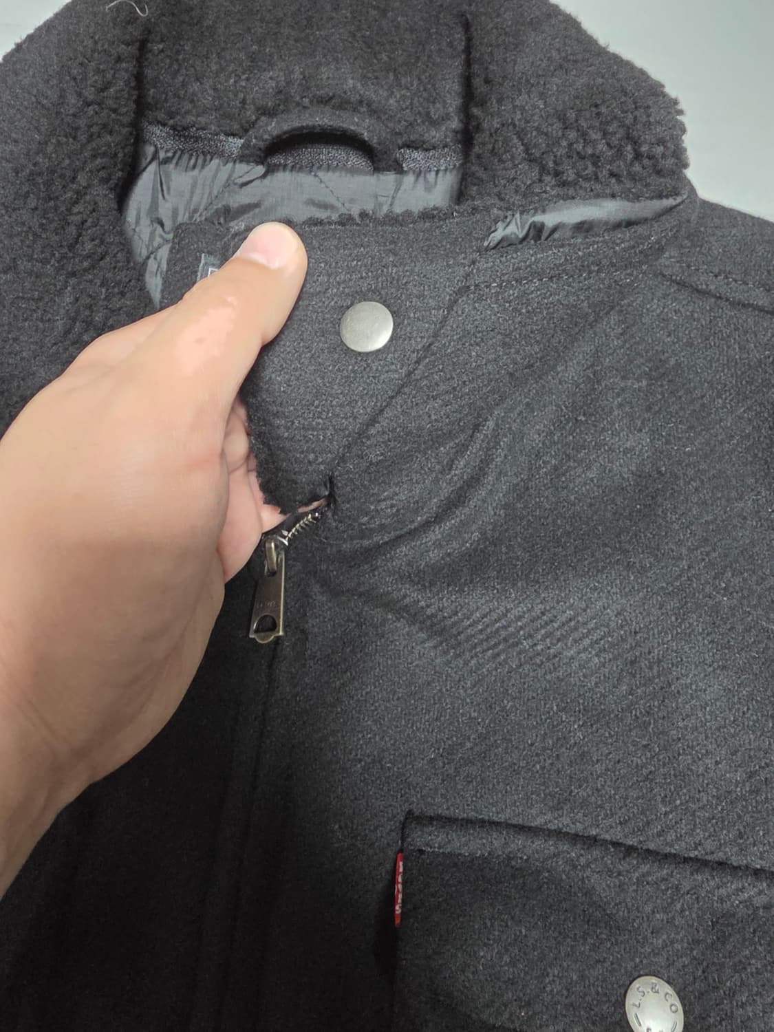 리바이스 울믹스 셰르파 자켓 상품이미지3