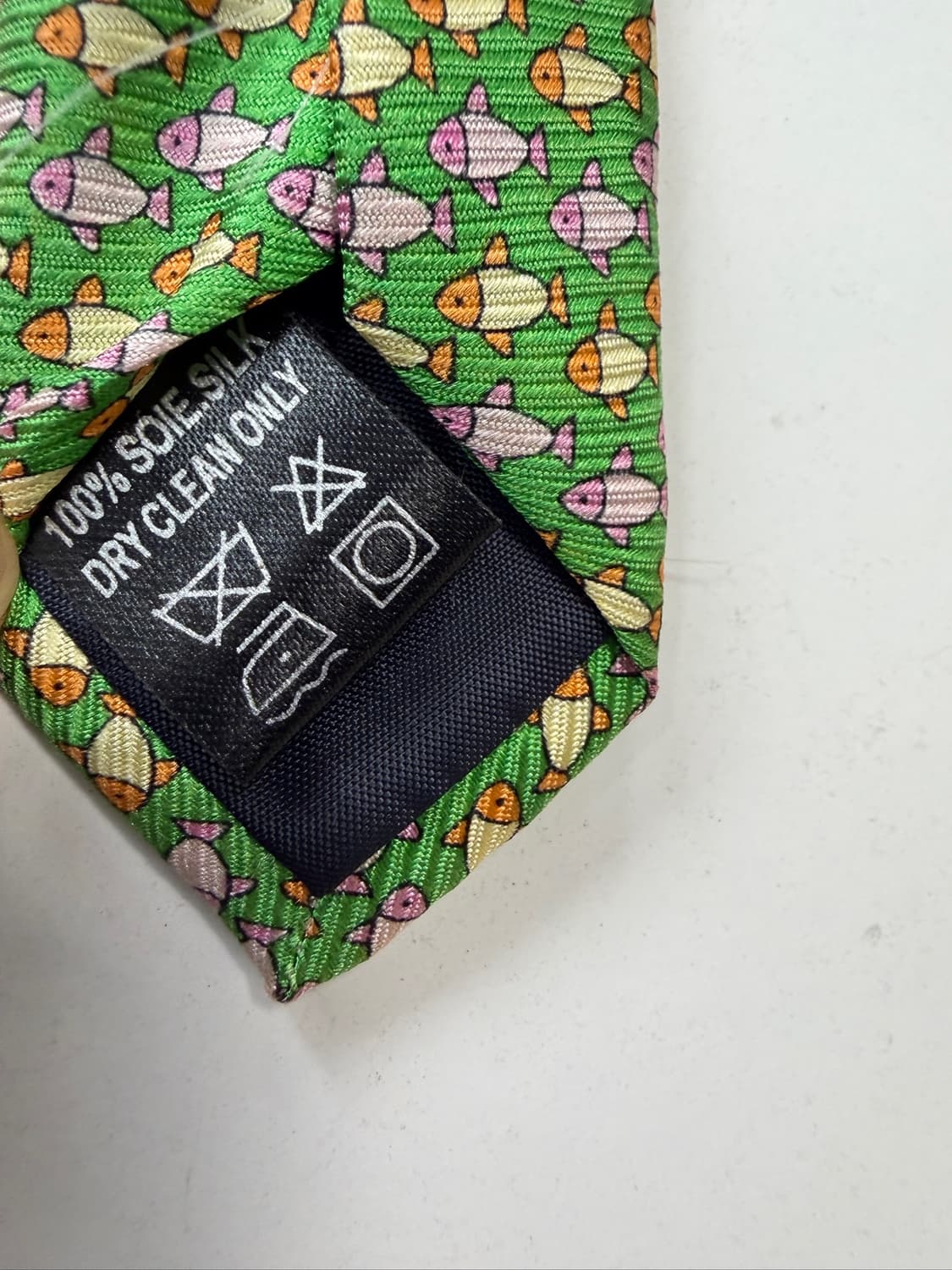 빈티지 패턴 실크 넥타이 8.9cm 상품이미지7