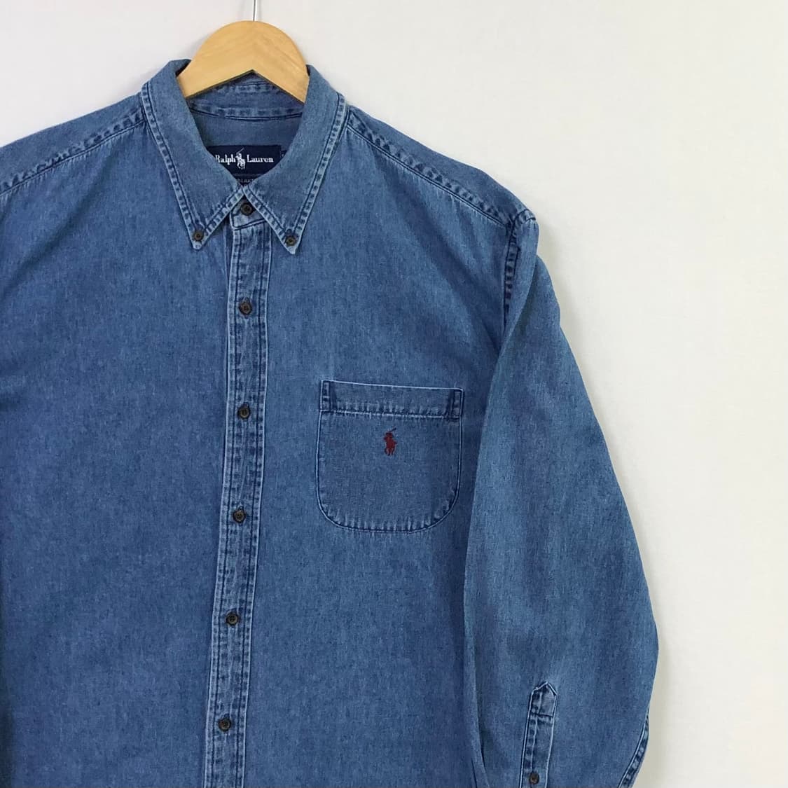 XL 폴로 데님 셔츠 상품이미지1