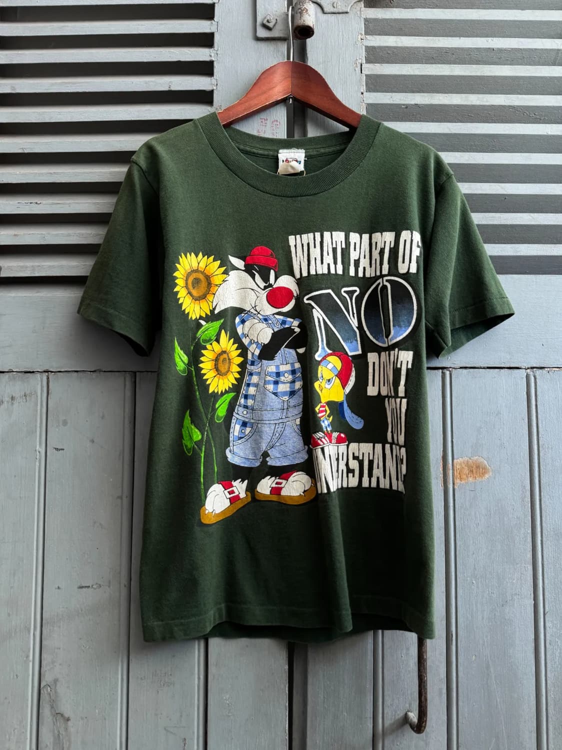 [S]90's 루니툰 USA 빈티지 프린팅 티셔츠 상품이미지1