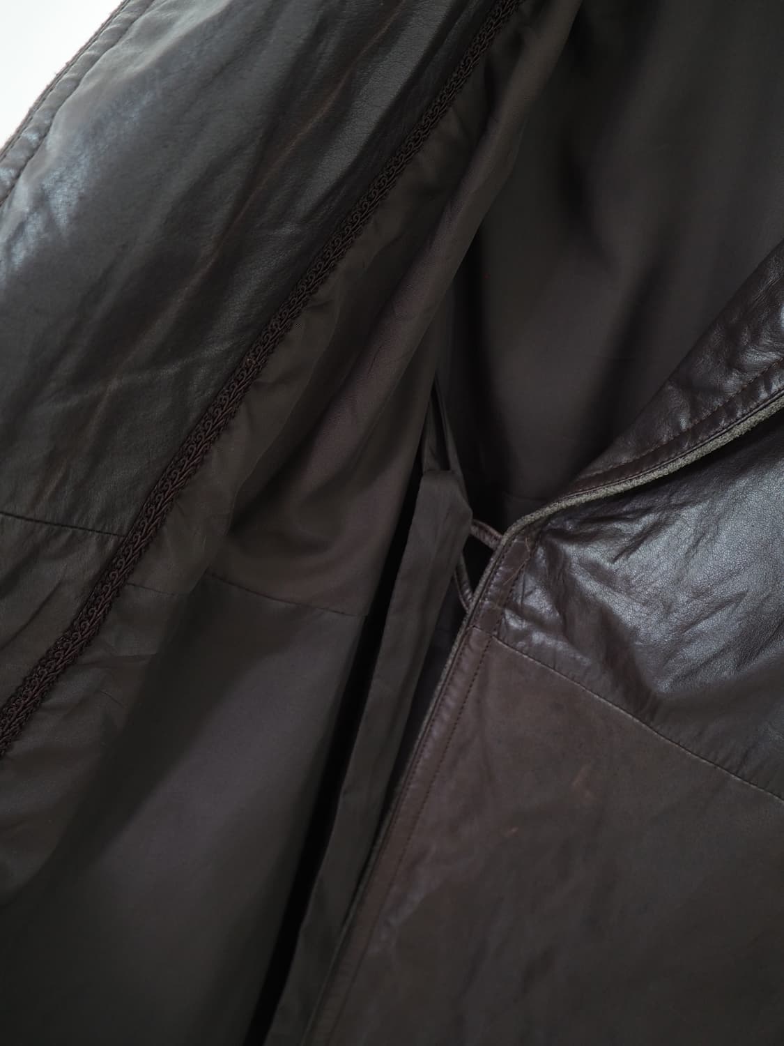 vintage leather coat  상품이미지5