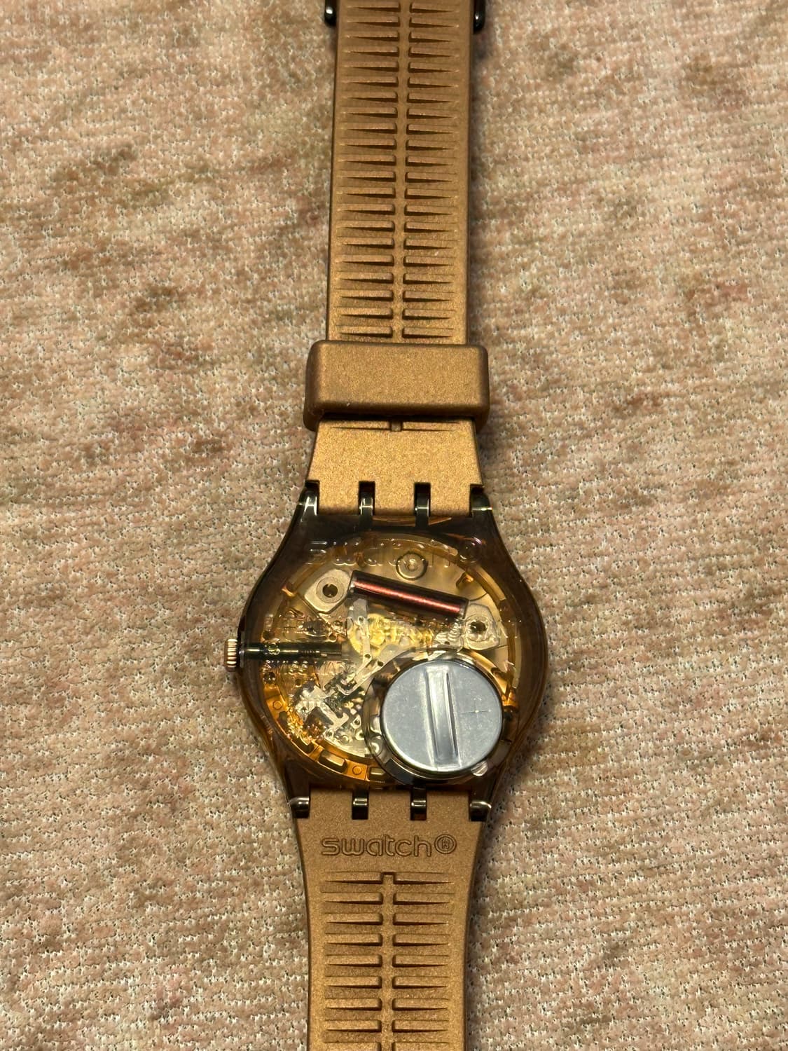 스와치 x 베르디 빅 브론즈 브라운 상품이미지3