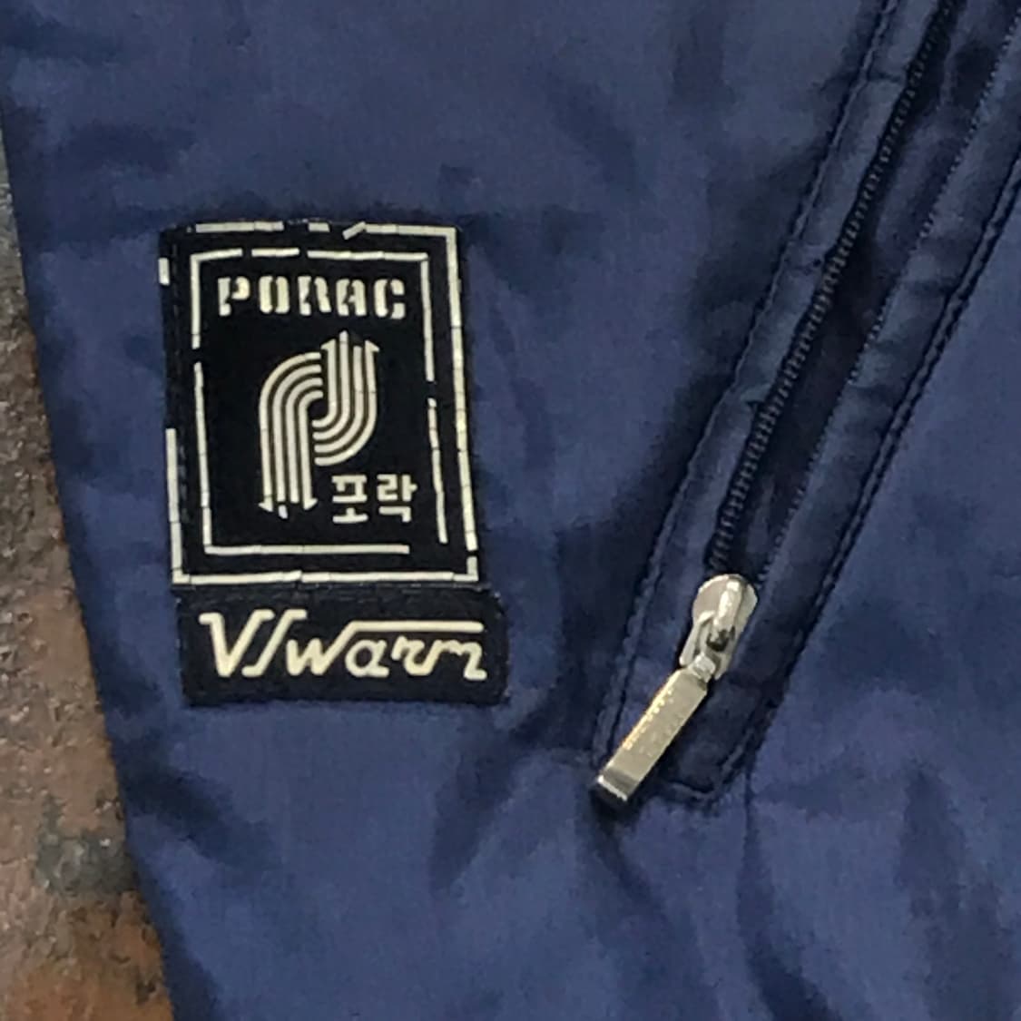 80s 나이키 레드 컬러링 푸퍼 패딩 점퍼 남성 110 사이즈  상품이미지5