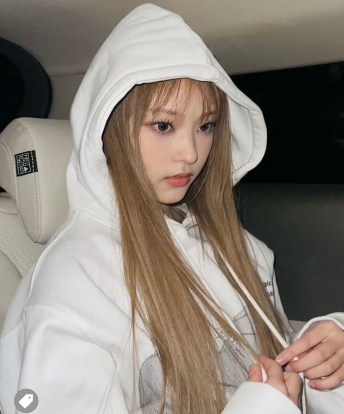 뉴진스 해린 착용 카시코 러브 플러피 후드티 kashiko 기모x 상품이미지2