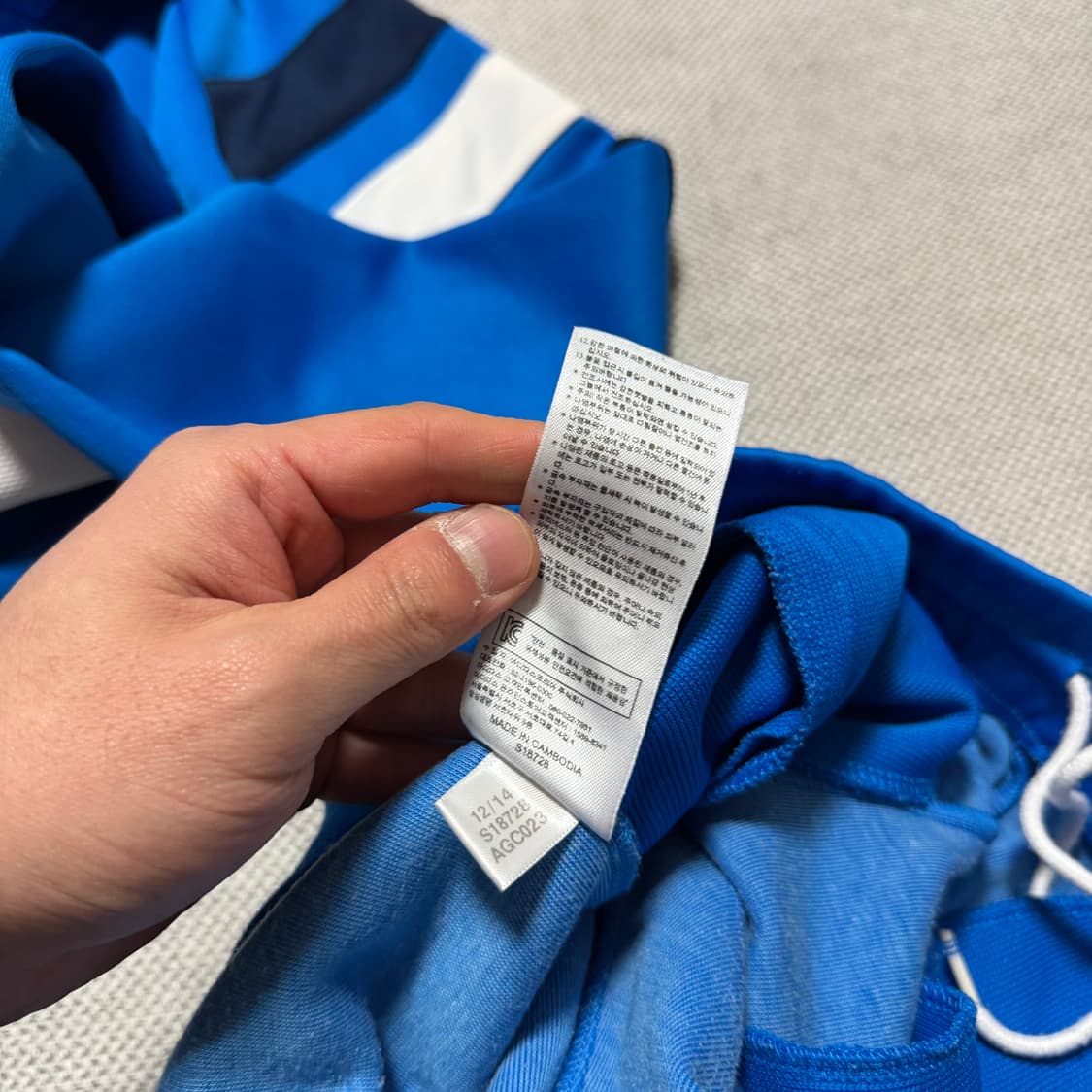 아디다스 오리지널 로고 트랙탑 셋업 상품이미지7