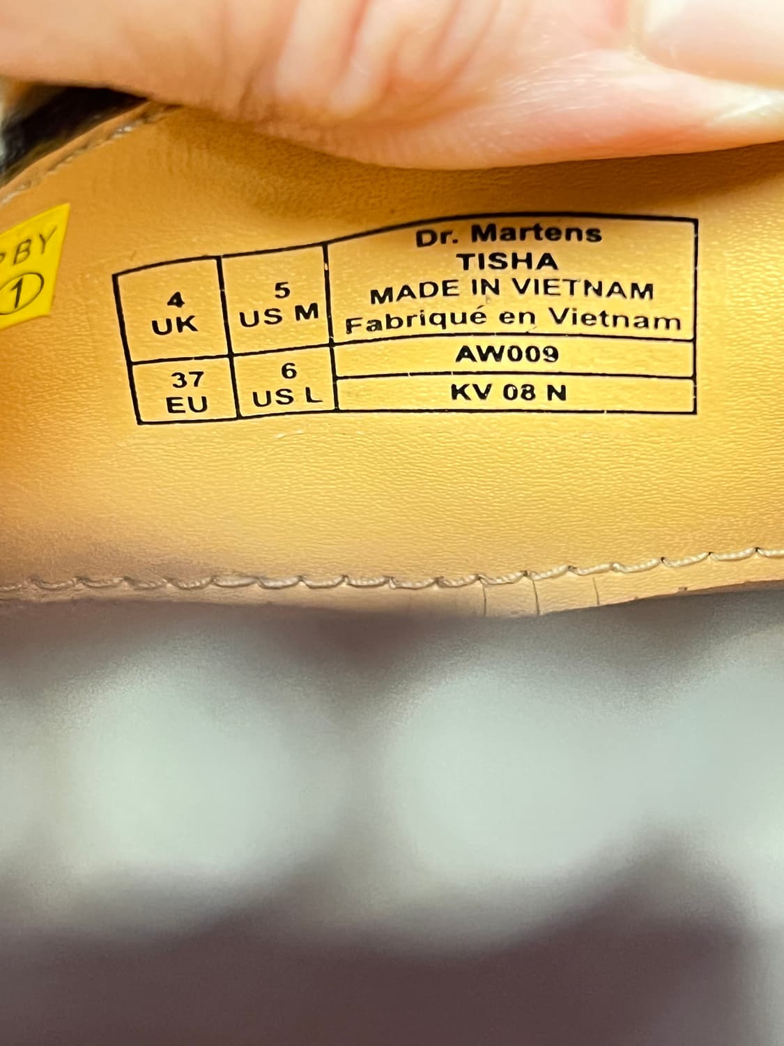 닥터마틴 Tisha 브라운 여성 스니커즈 UK4(230mm) 상품이미지7
