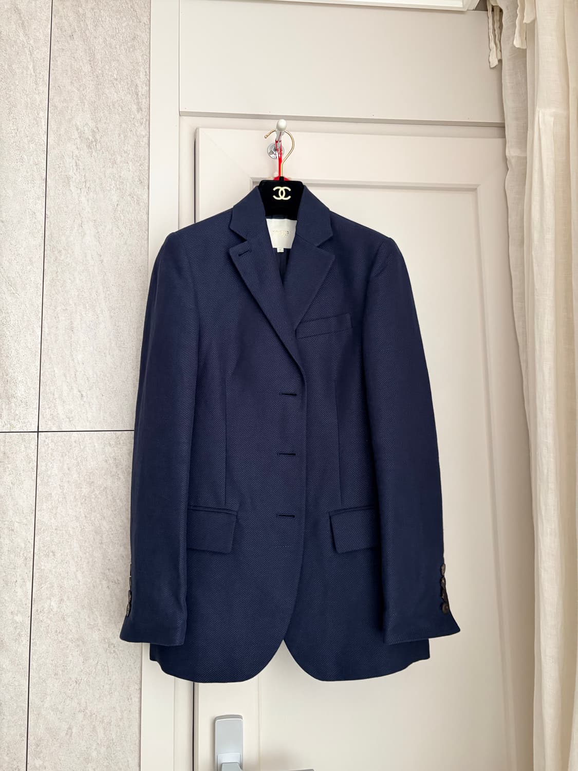 마쥬 네이비 싱글버튼 쟈켓 상품이미지2