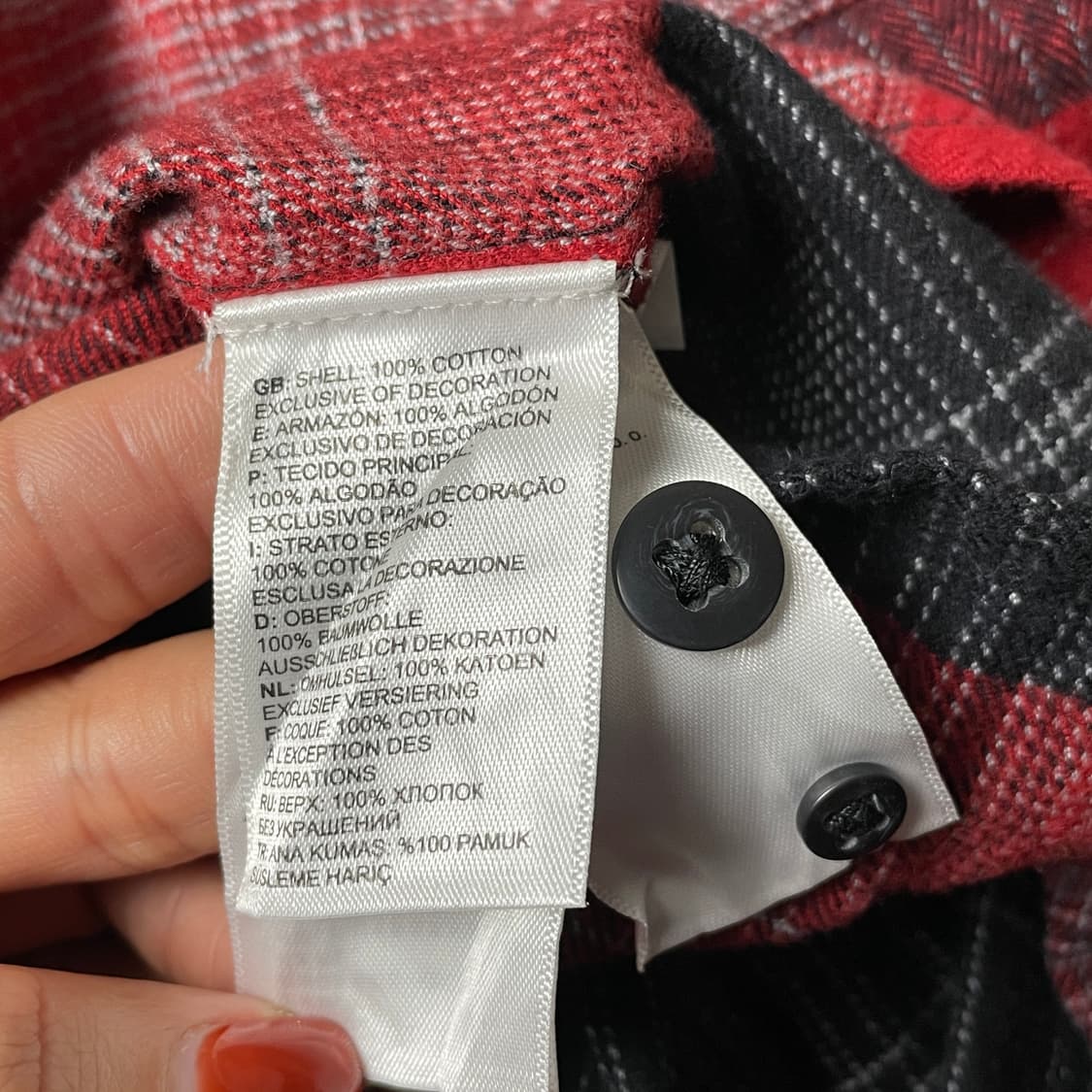 THE NORTH FACE 노스페이스 플란넬 체크셔츠 A00536 상품이미지10