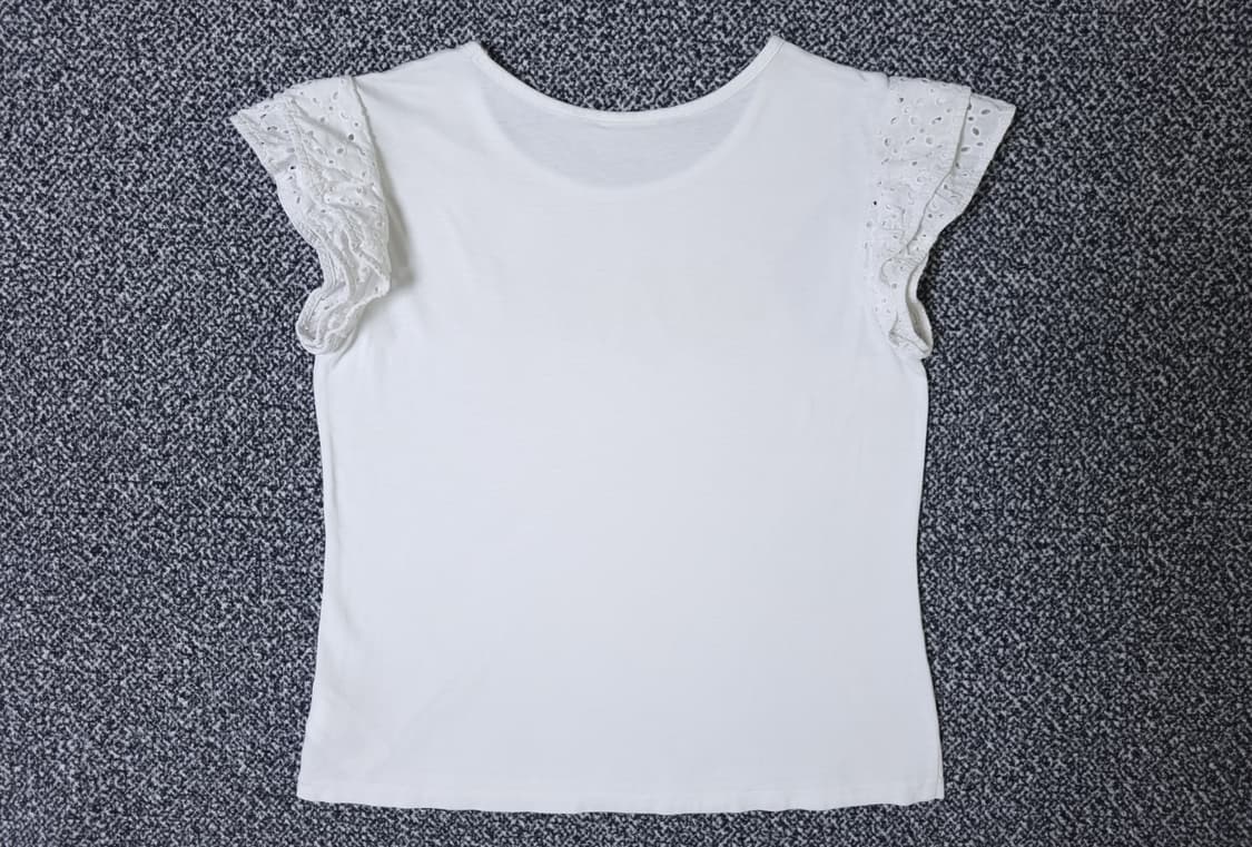 [무료배송][150]폴로 키즈 프릴 소매 반팔티 상품이미지2