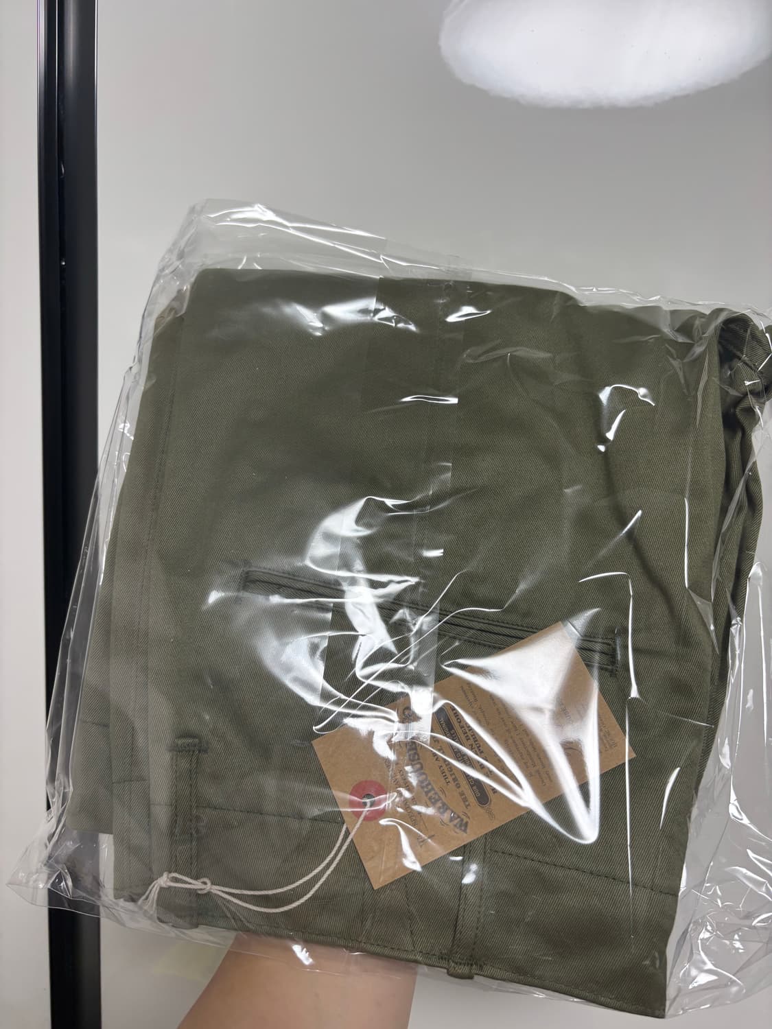 웨어하우스 1204 치노 팬츠 그린 반바지 상품이미지3