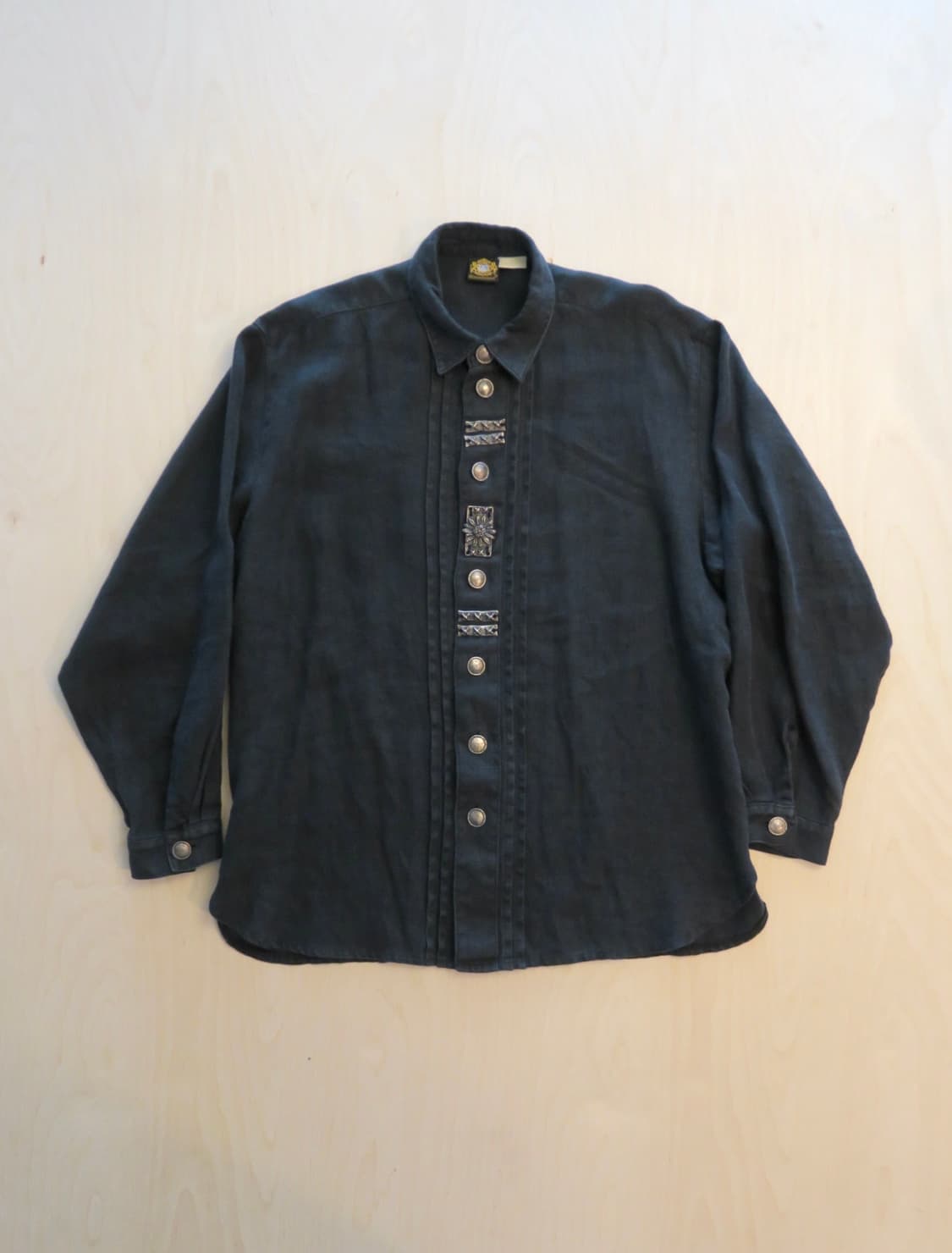 일본 브랜드 빈티지 블랙 셔츠 (희귀템) 상품이미지6