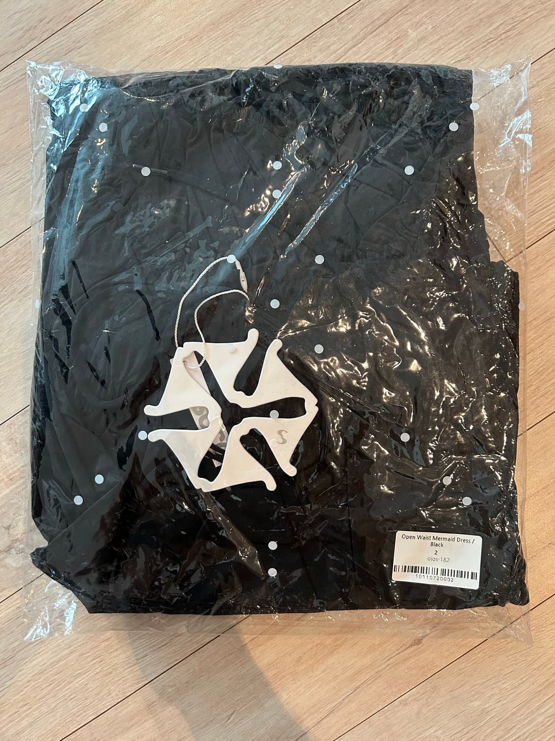 오호스 머메이드 드레스 블랙 상품이미지5