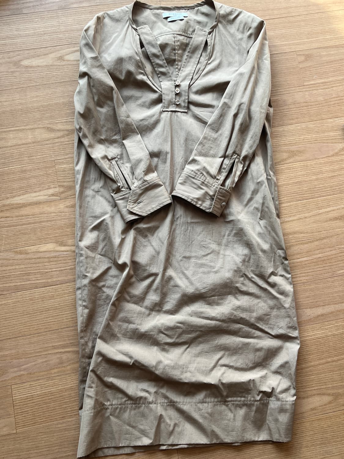 Givenchy 베이지 롱 원피스 상품이미지1