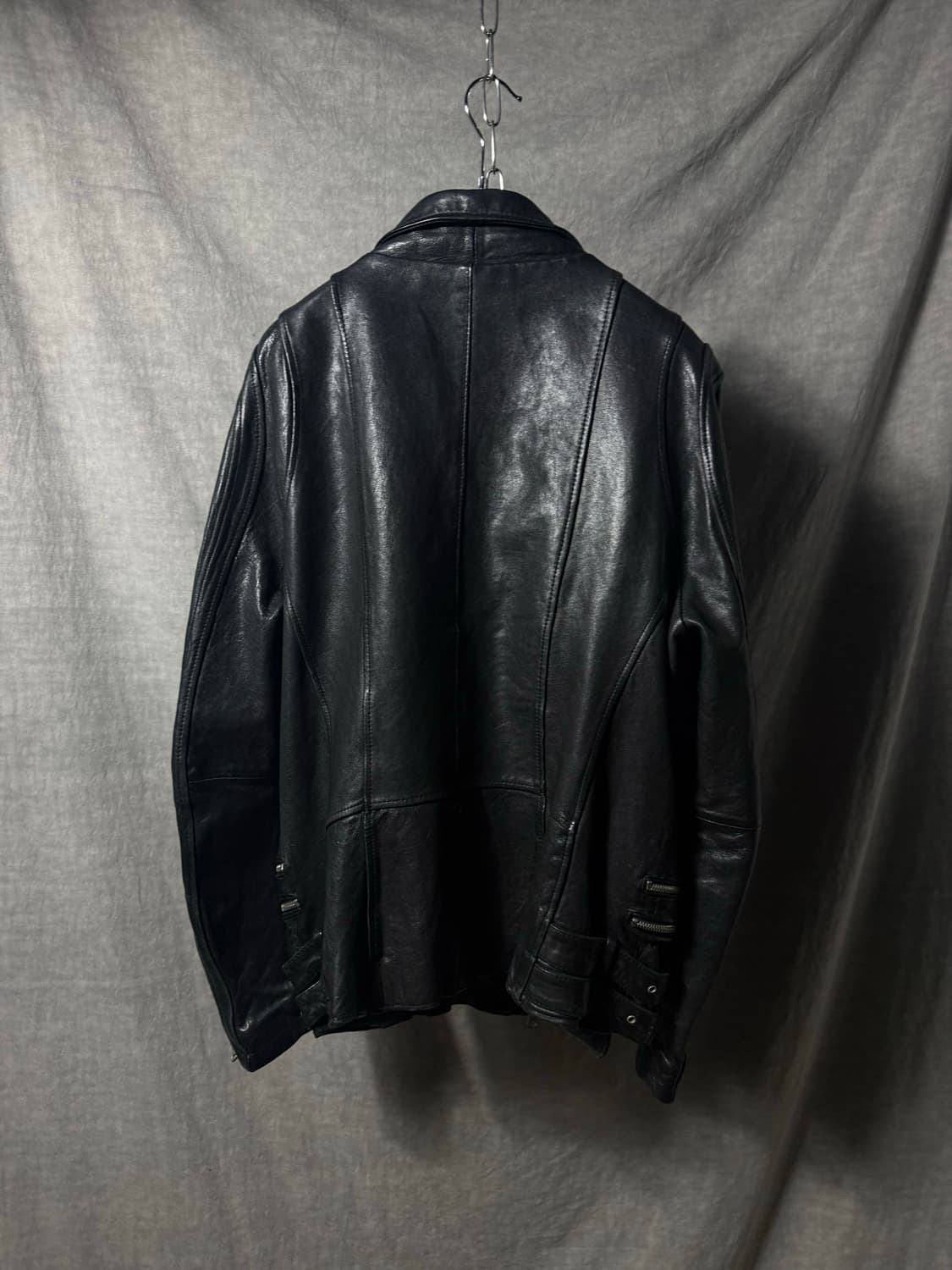 Vintage Multi Buckle Riders Jacket 상품이미지8