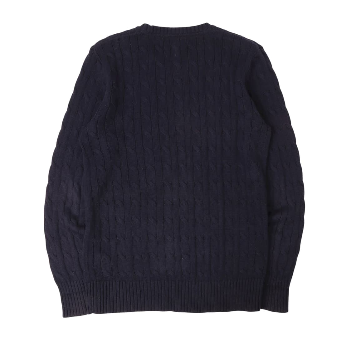 폴로 랄프로렌 네이비 코튼 케이블 니트 스웨터 상품이미지5