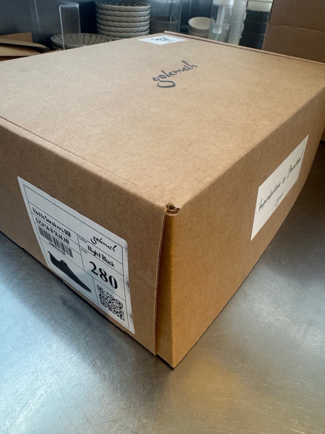 골멧 플랫토001 스웨이드 나이트블랙 280 상품이미지9