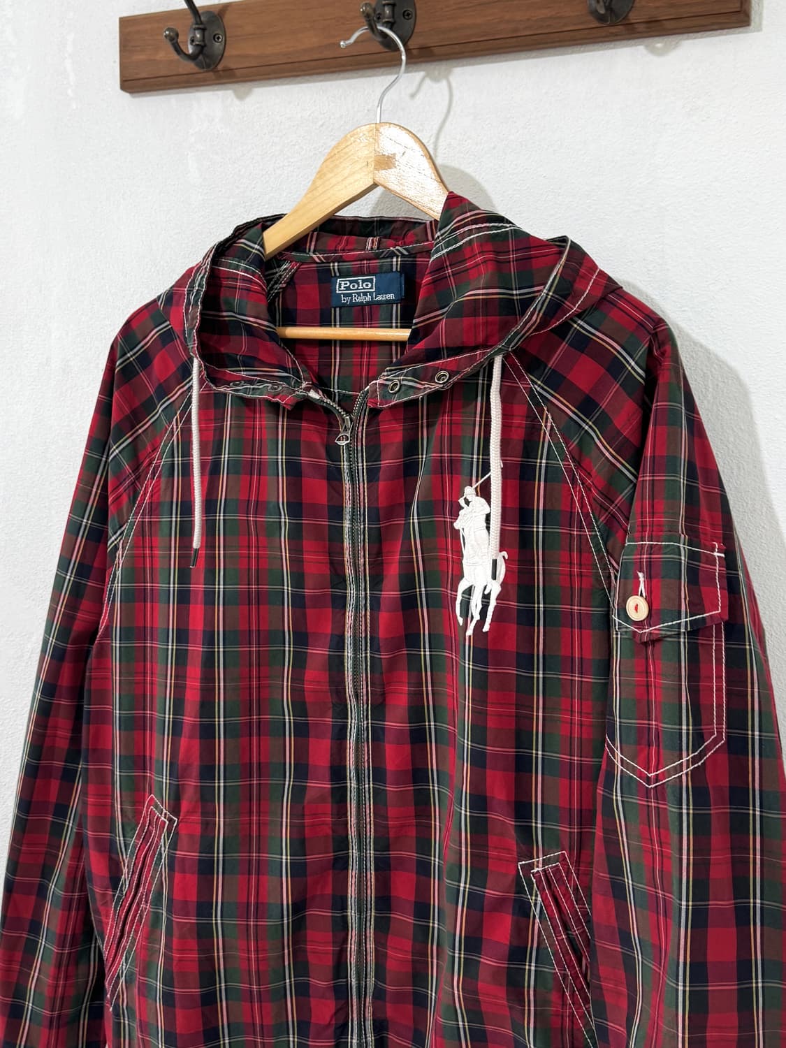 폴로 빅포니 타탄체크 자켓 상품이미지2