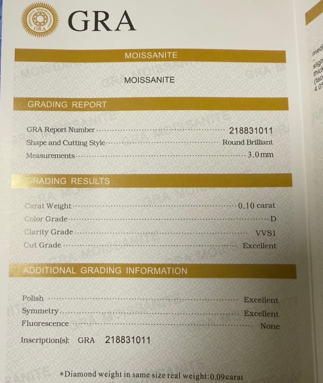 모이사나이트 테니스팔찌 목걸이  상품이미지5