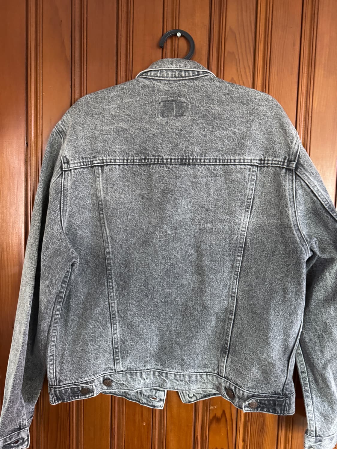 리바이스 흑청 데님 자켓(오랜지탭) 상품이미지4