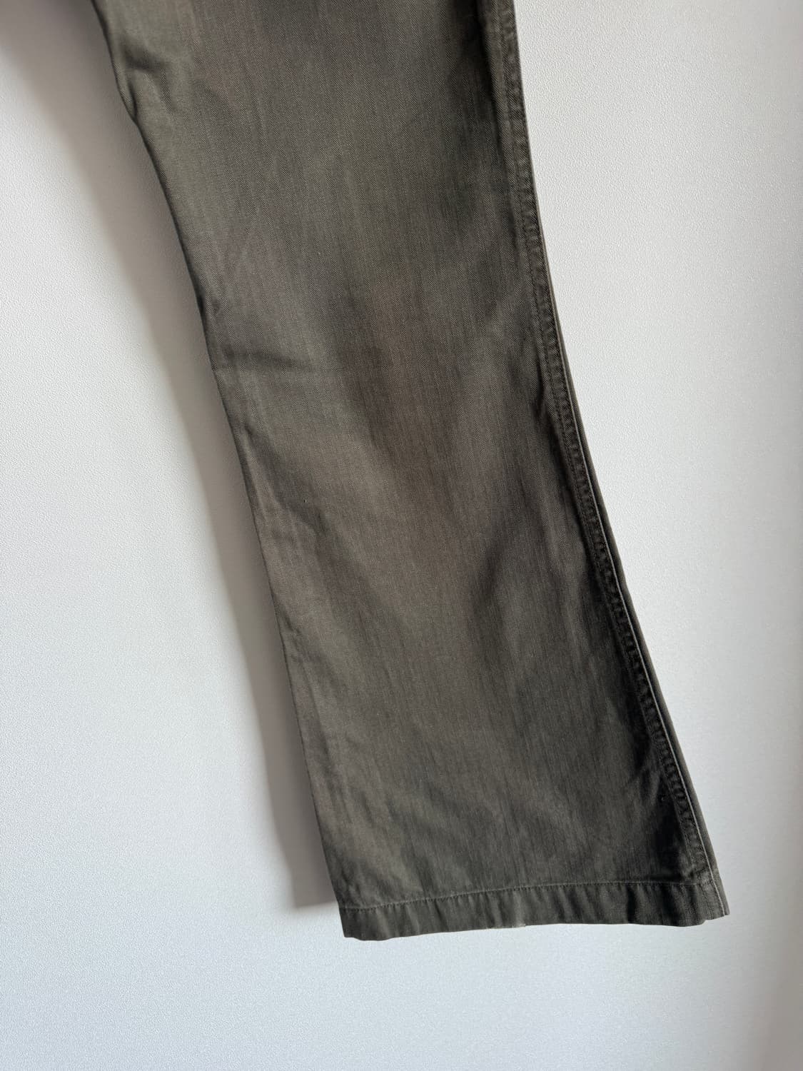 Pre owned 벨트 부츠컷 팬츠 상품이미지5